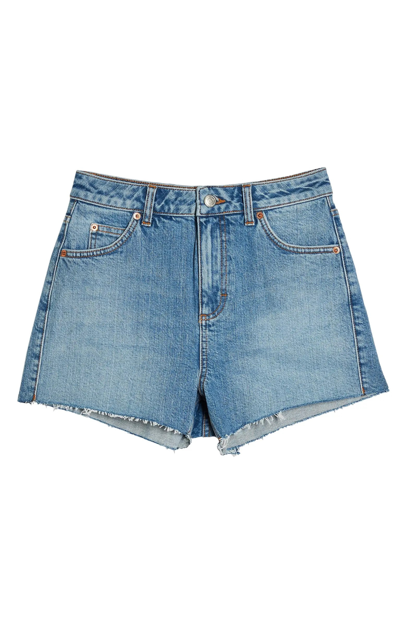 Premium Denim Mom Shorts | Nordstrom