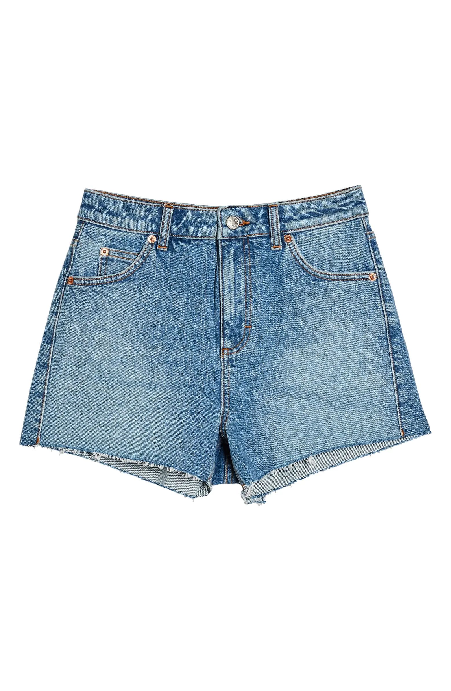 Premium Denim Mom Shorts | Nordstrom