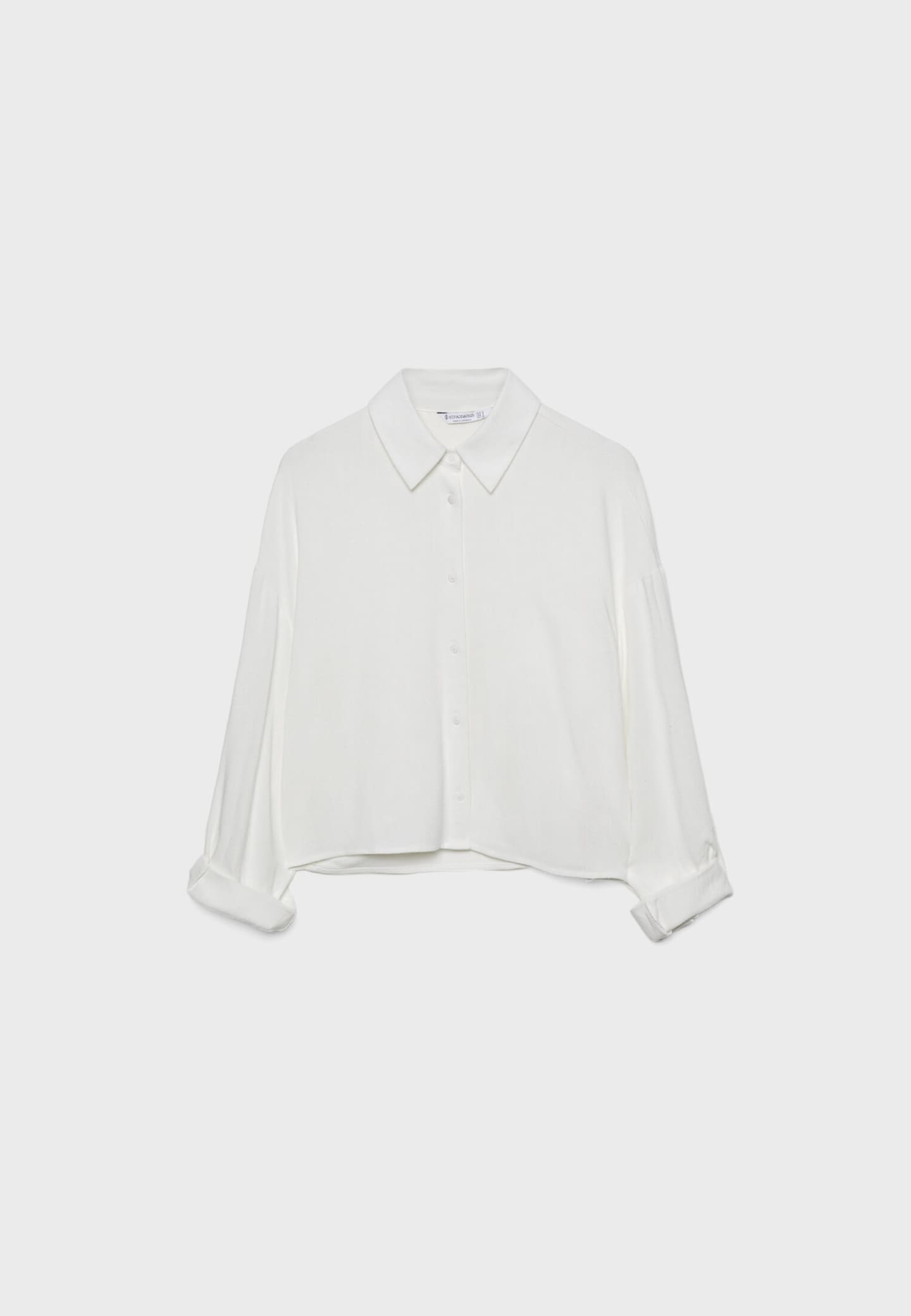 Short linen blend shirt | Stradivarius (UK)