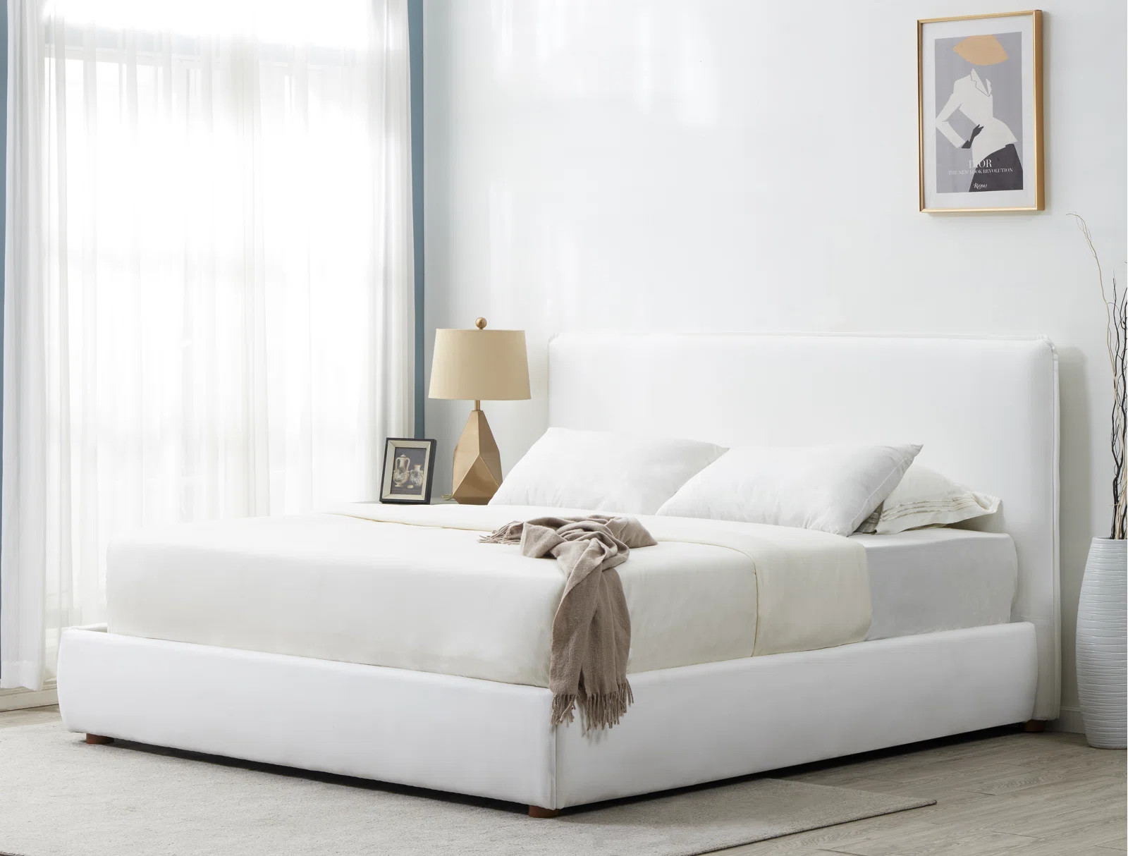 Callahan Upholstered Platform Bed | Wayfair North America