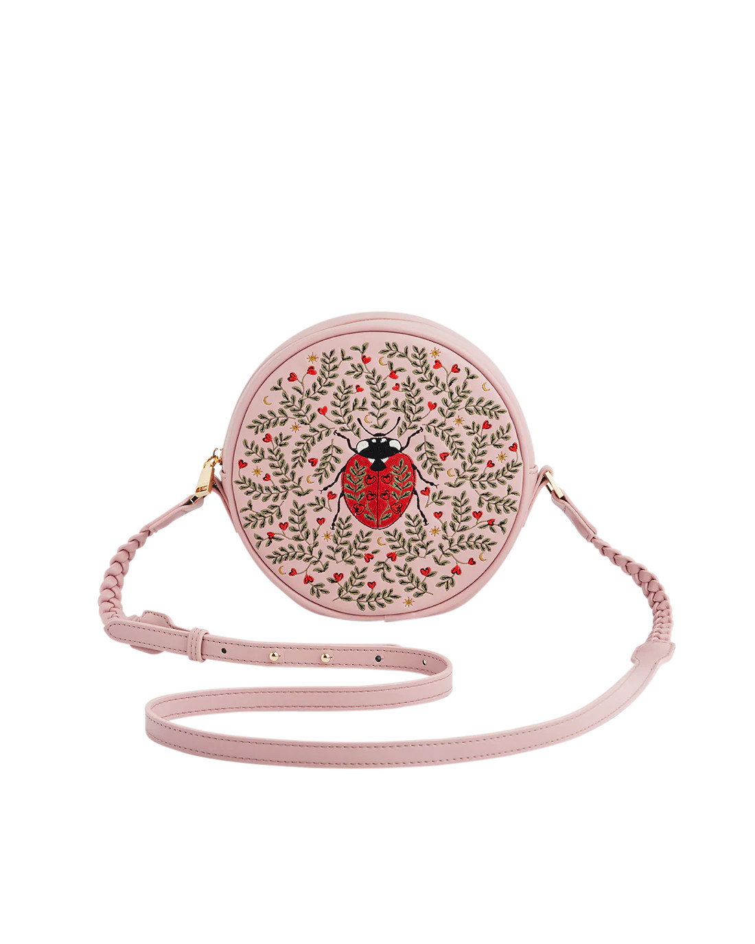 Pink Chloe Ladybird Circle Bag | Fable England