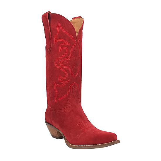 Dingo Women's Out West Stacked Heel Cowboy Boots | JCPenney