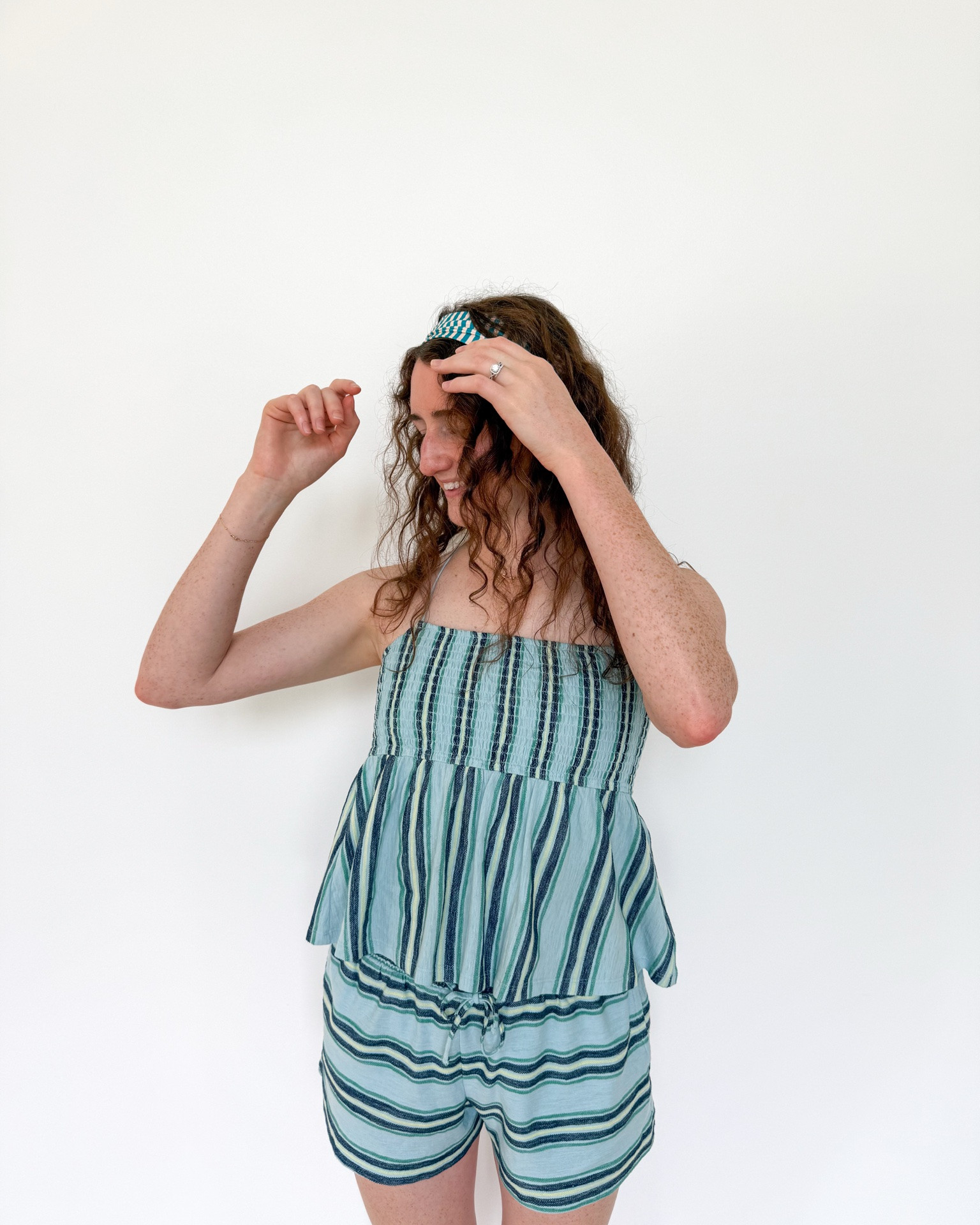 summer blues striped matching set 🐟🐳🩵

#LTKTall #LTKootd #LTKdayinmylife