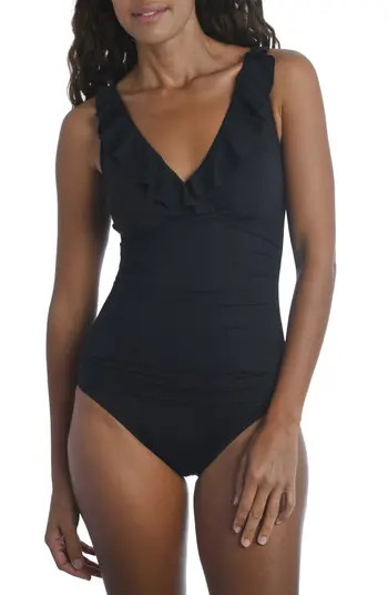 Ruffle Underwire One-Piece Swimsuit | Nordstrom