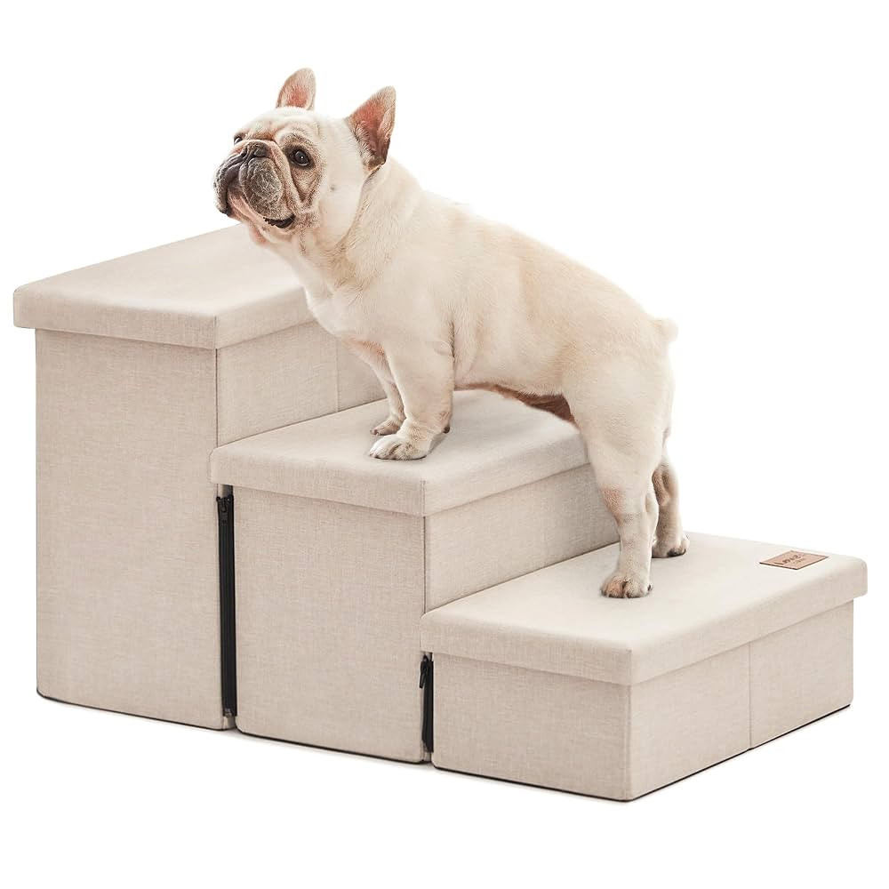 Love's cabin Dog Stairs for High Bed 18" H,Foldable Pet Stairs for Small Medium or Large Dogs Pup... | Amazon (US)