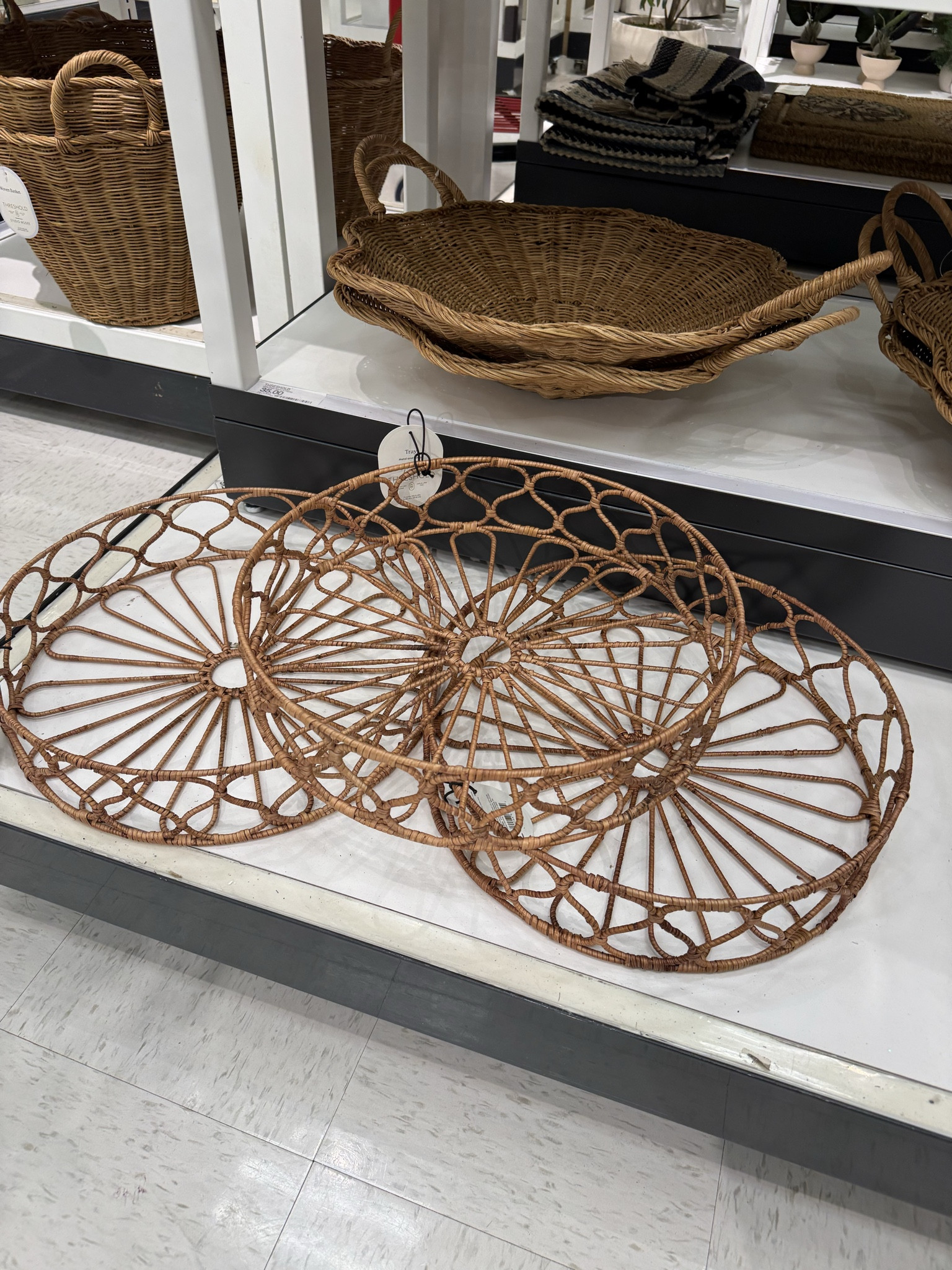 Rattan is still trending and this tray would fit great on an island or a coffee table! 

#LTKSeasonal #LTKHome #LTKSaleAlert