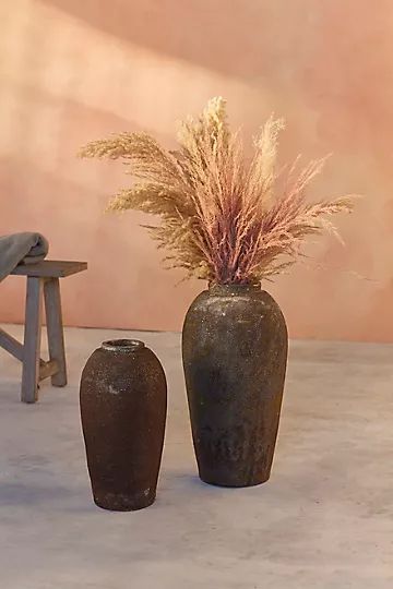 Stoneware Floor Vase | Anthropologie (US)