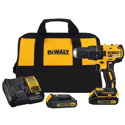 DEWALT  20-volt Max 1/2-in Brushless Cordless Drill (2 Li-ion Batteries Included and Charger Inc... | Lowe's