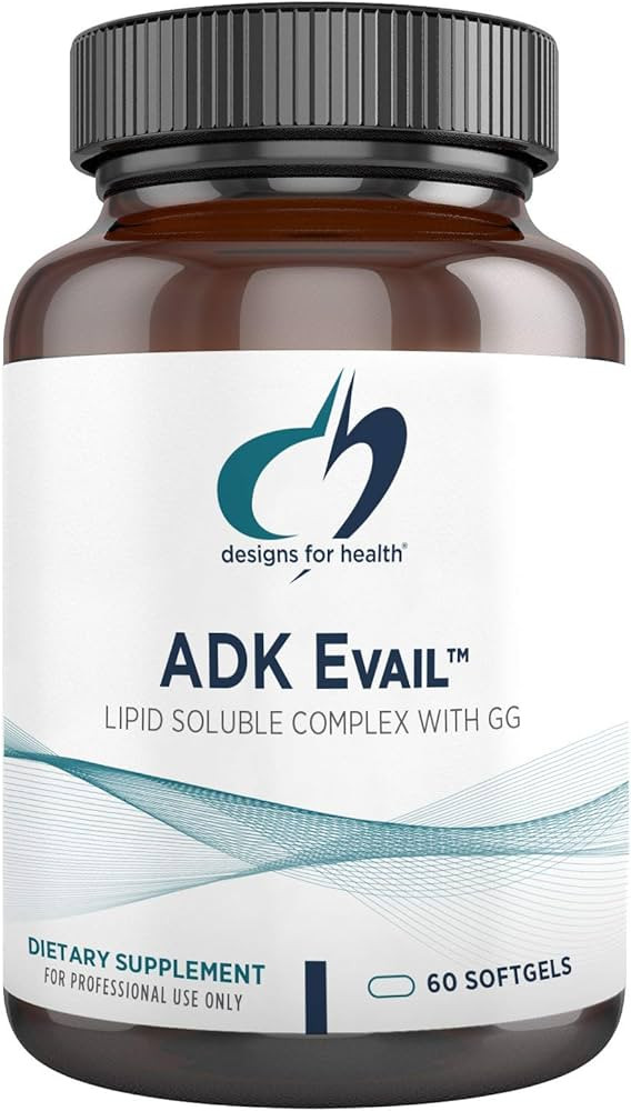 Designs for Health ADK Evail - 5000 IU VIT D3 with Vitamins A, E (Annatto Gamma Delta Tocotrienol... | Amazon (US)