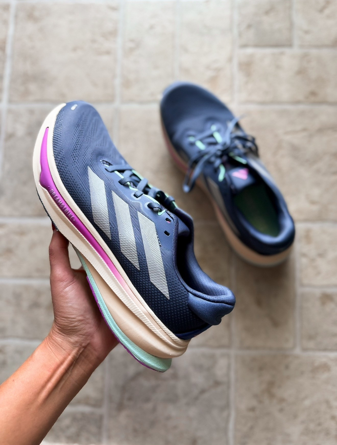Comfy new Adidas gym shoes. Digging the navy for a change. I sized down a half size.

#LTKOver40 #LTKActive #LTKmomlife