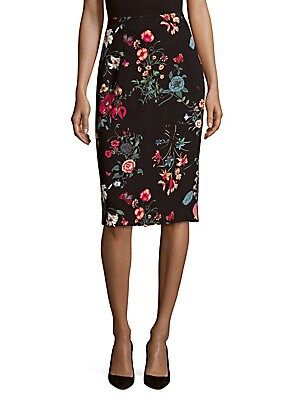 Meadow Floral-Print Pencil Skirt | Saks Fifth Avenue OFF 5TH