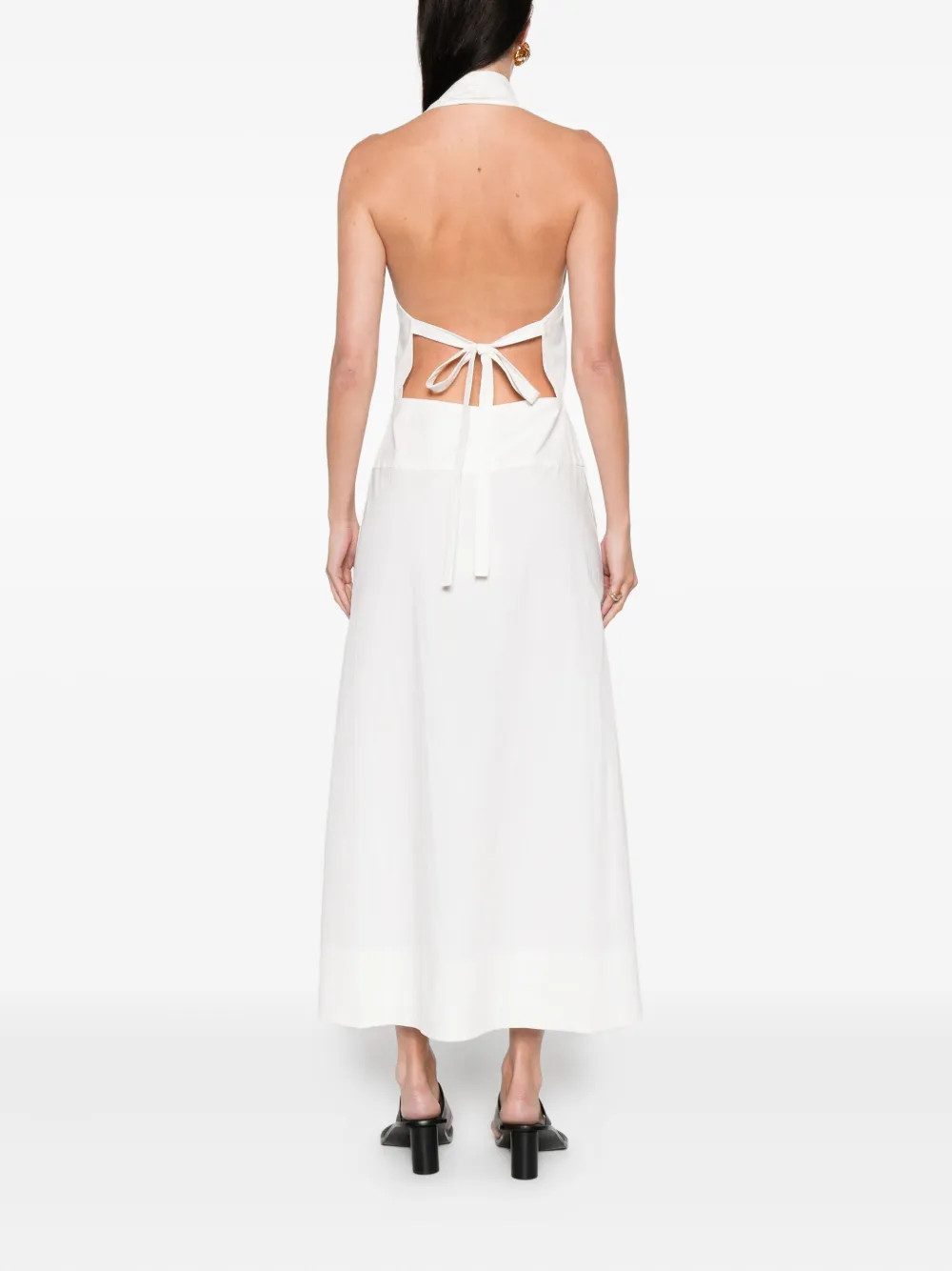 halter midi dress | Farfetch Global