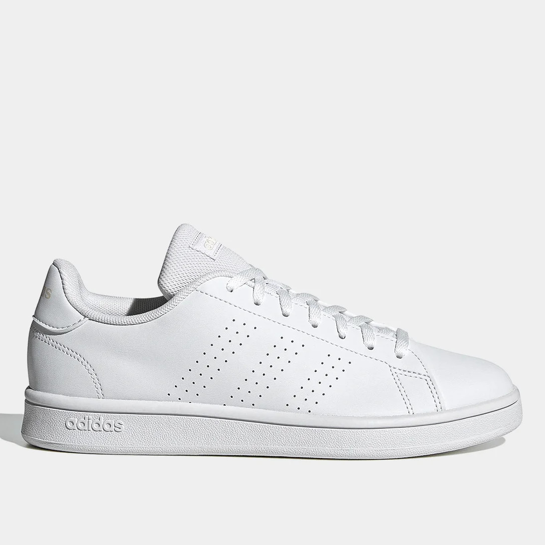 Tênis Adidas Advantage Base Court Lifestyle Feminino - Off White | Netshoes (BR)