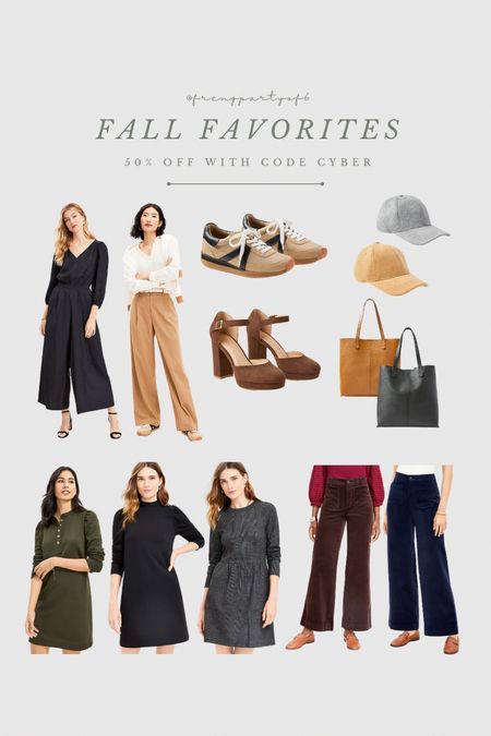 Fall outfit favs, all 50% off with code CYBER. Some cute outfits for work!

#LTKstyletip #LTKfindsunder50 #LTKsalealert