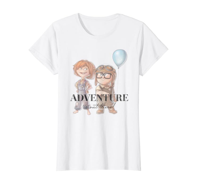 Disney 100 and Pixar's Up Carl Ellie Adventure is Out There T-Shirt | Amazon (US)