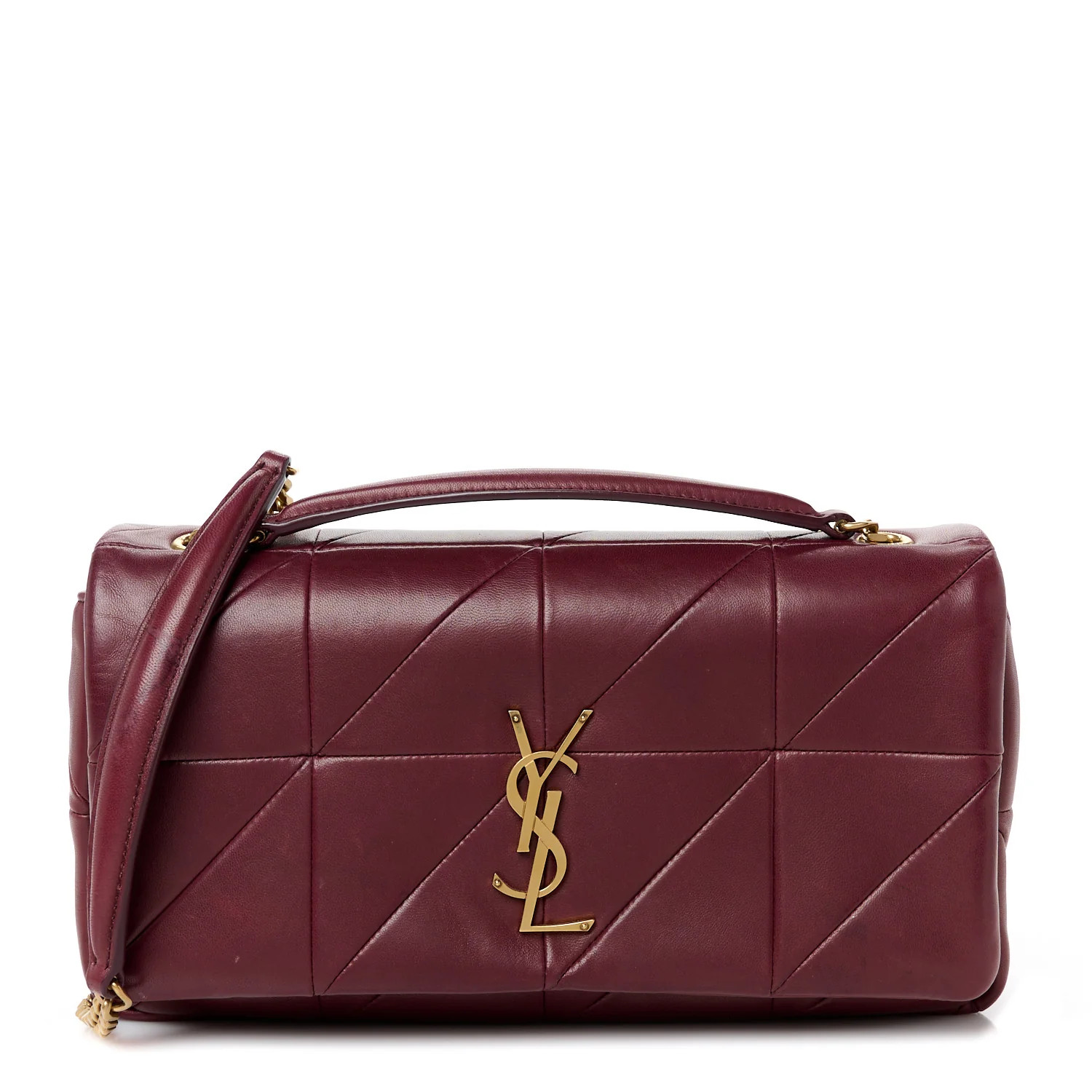 Lambskin Patchwork Monogram Medium Jamie Rouge Legion | FASHIONPHILE (US)