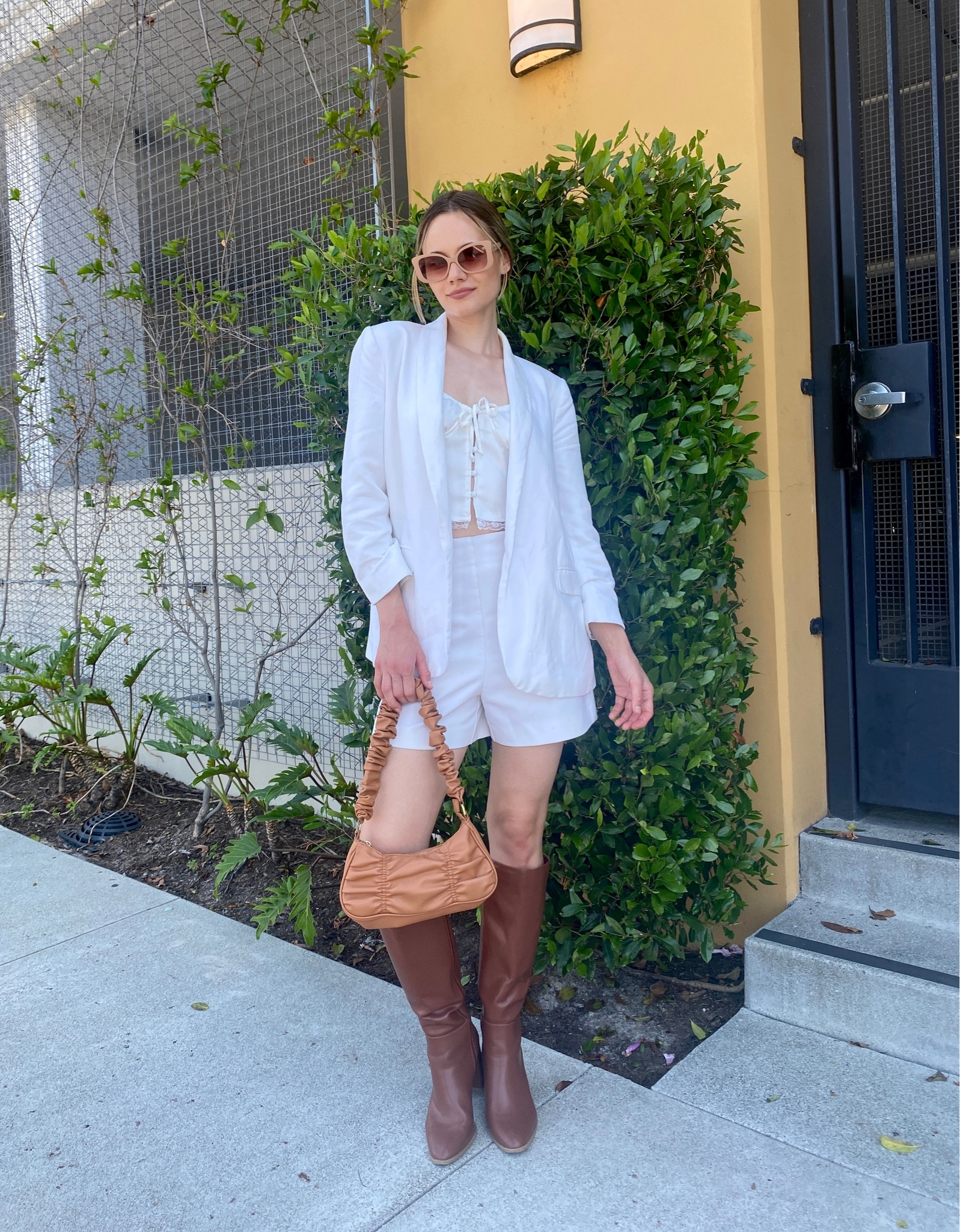 Neutral fits ftw 🤍

Summer fashion, summer trends, fall fashion, summer outfits, fall outfits, outfit ideas, outfit inspo, style inspiration, neutral outfit, neutral style, minimal aesthetic, knee boots, Bermuda shorts, lace top, sunglasses, California style, that girl aesthetic, blazer style 

#LTKFind #LTKstyletip #LTKunder100