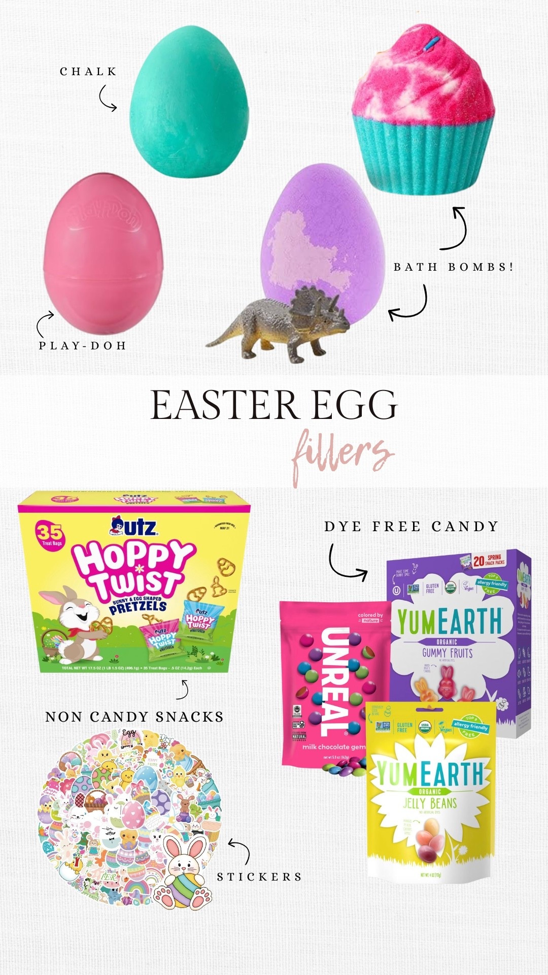 Easter Egg Fillers! 

Easter Egg. Egg Fillers. Practical Egg Fillers. Eggs For Kids. Easter Basket. 

#LTKKids #LTKSeasonal #LTKmomlife