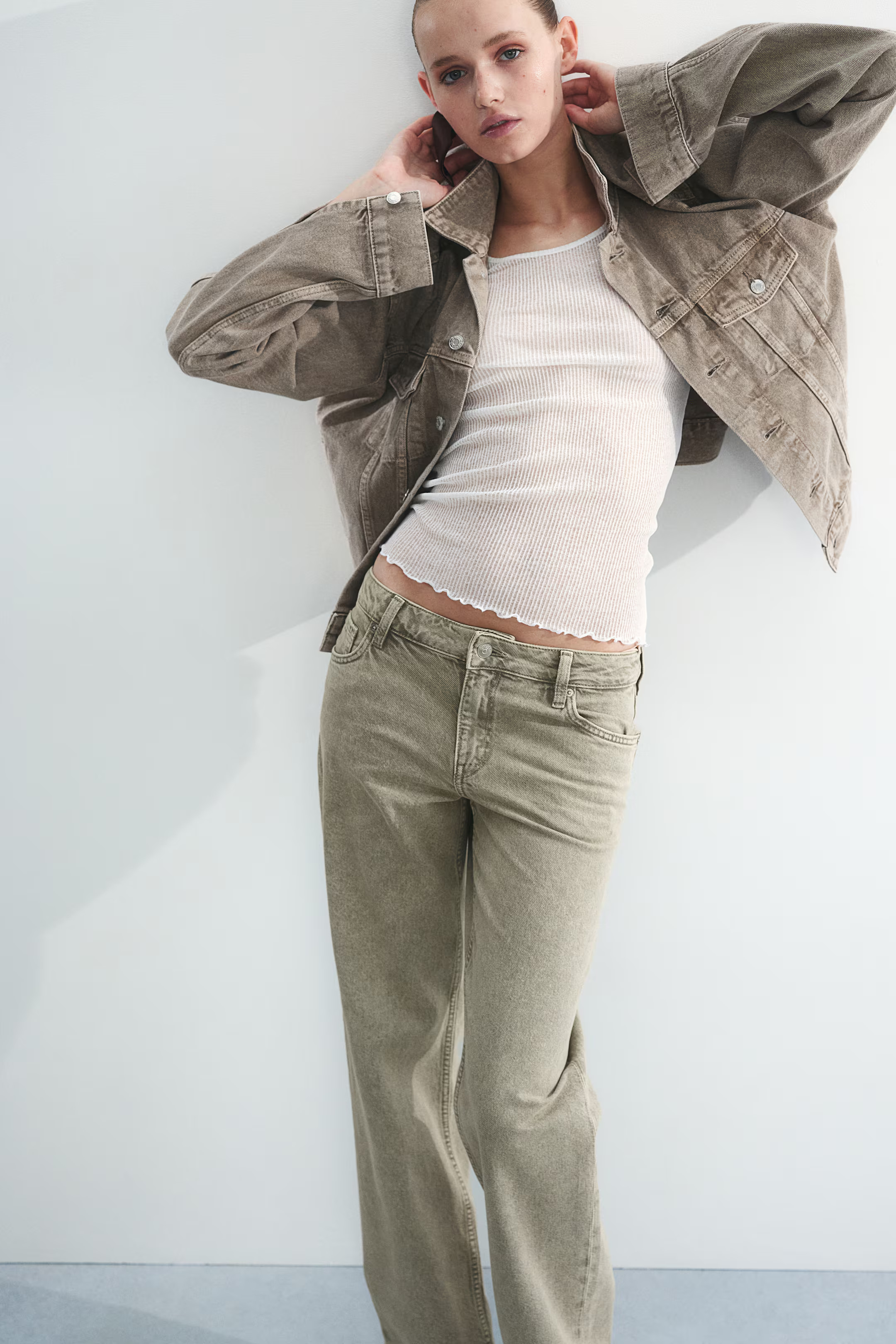 Straight Regular Jeans - Light denim blue - Ladies | H&M US | H&M (US + CA)