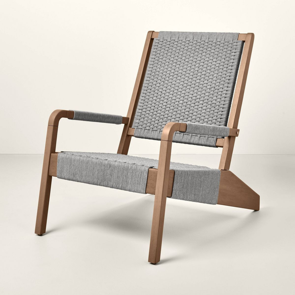 Wood & Rope Outdoor Patio Adirondack Chair - Hearth & Hand™ with Magnolia | Target