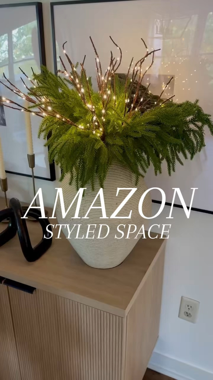 Amazon seasonal styled space!

#LTKHome #LTKSeasonal #LTKVideo