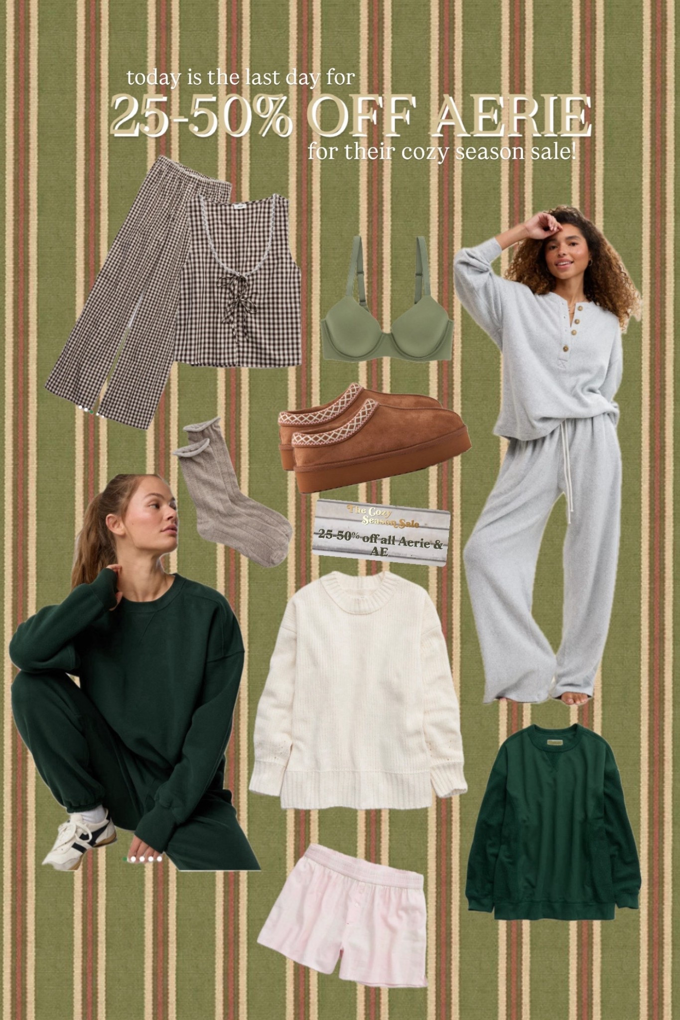 the last day for the cozy season sale from aerie! 25-50% off !!! linking all my favorites ◡̈ 

#LTKSaleAlert #LTKFindsUnder50 #LTKSeasonal