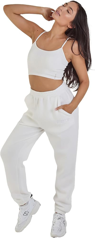 Six Stories Bride Statement Sweatpants for Newlywed Honeymoon, Embroidered Joggers for Bacheloret... | Amazon (US)
