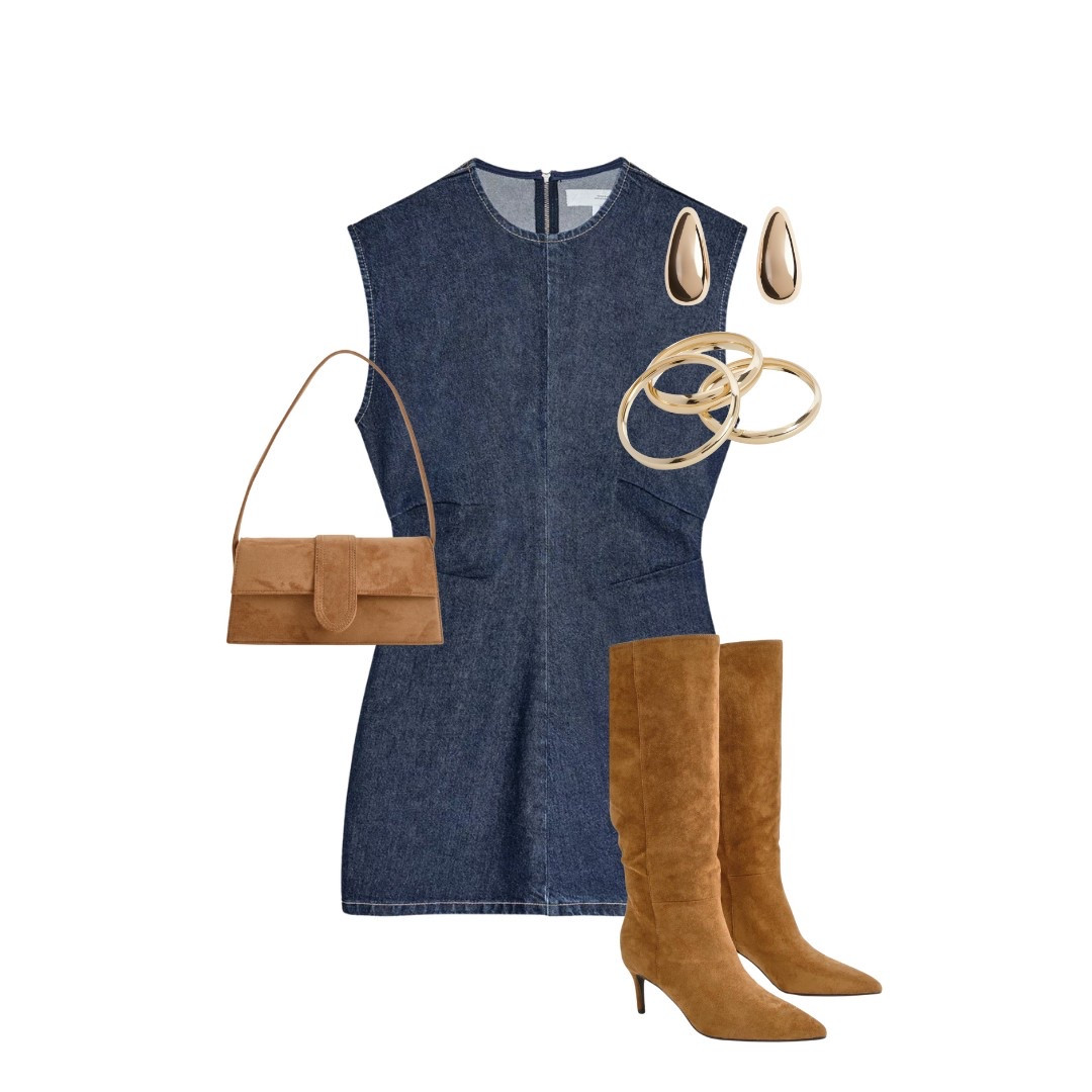 Girls butch inspo 🥂☀️ midsize over 30 brunch spring denim 

#LTKspring #LTKuk ##LTKdresses