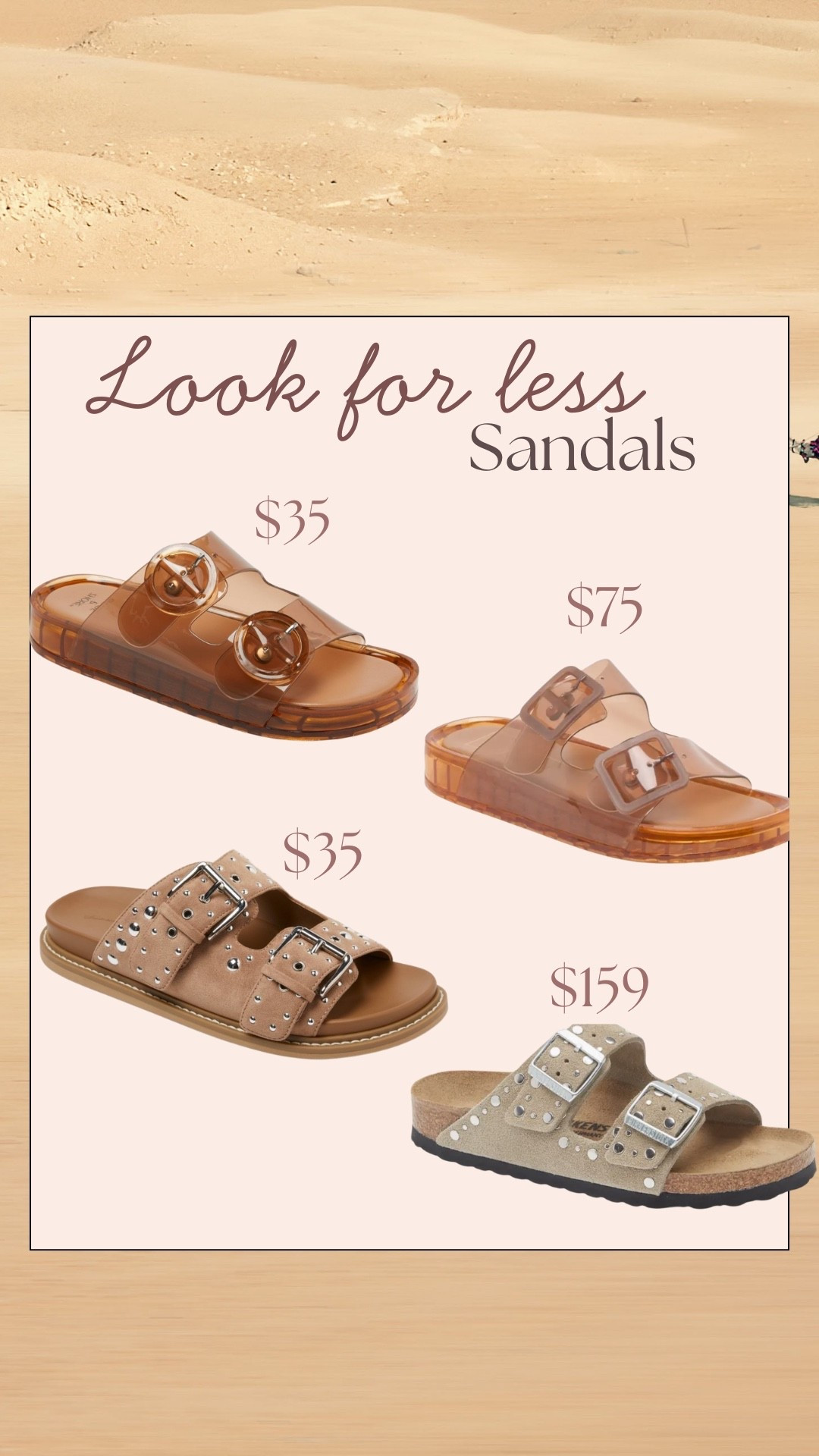 Look for less target sandals! These are actually even cuter than the designer brands! 

#LTKSwim #LTKFestival