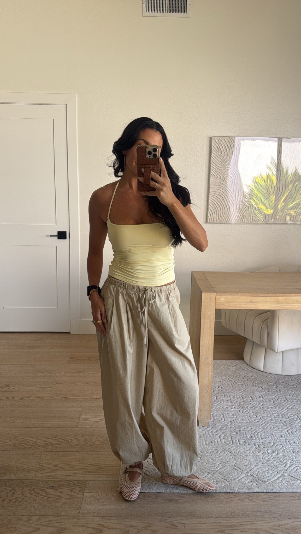 Todays outfit of the day! 
Amazon bra top size small
@Aerie pants size XS 
Amazon mesh flats

#LTKootd #LTKgrwm #LTKdayinmylife