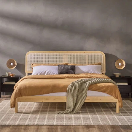 Blomquist Solid Wood Platform Bed | Wayfair North America
