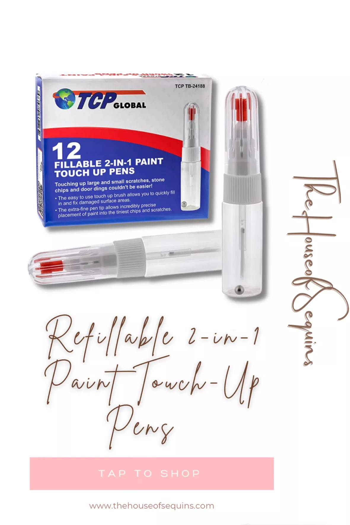 One of my favorite  Finds! This refillable paint touch-up