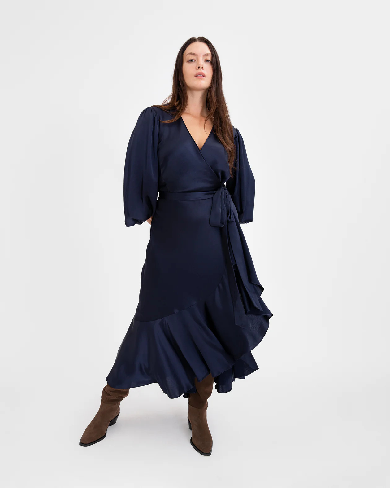 Long Sleeve Blaire Dress | Tanya Taylor