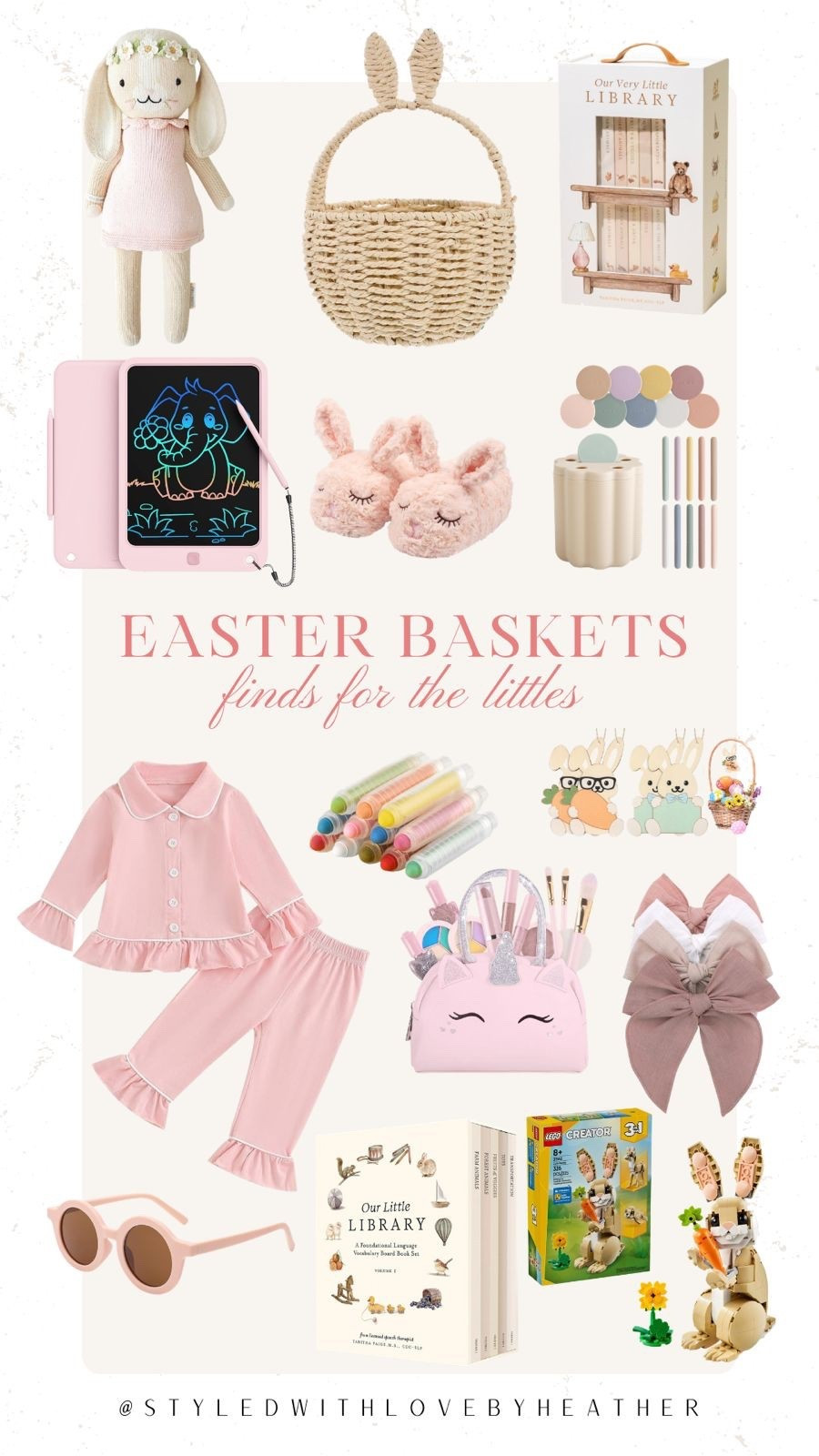Easter basket finds for the littles 🐰🌸
Rounded up some of the cutest toys, books, pajamas, and little surprises to fill their baskets this year. Everything is linked for easy shopping!




#LTKootd #LTKSpringSale #LTKBaby