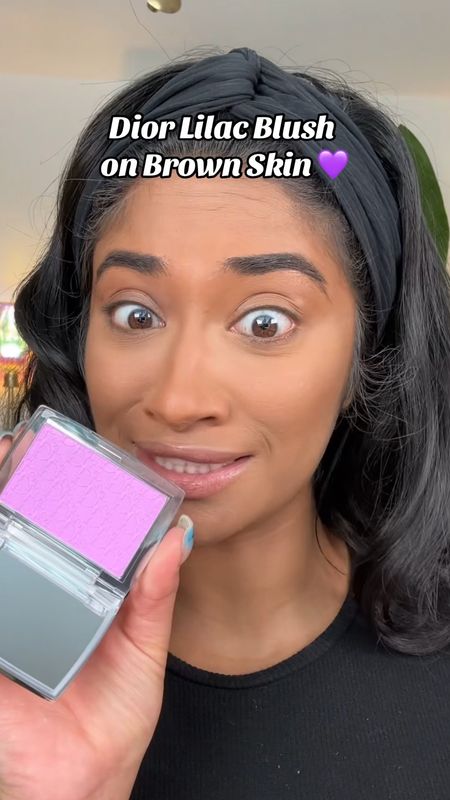 Dior LAUNCHED A PURPLE LILAC BLUSH 🤨 Lets see if its
#browngirlapproved⁉️❌✅

#LTKBeauty #LTKVideo #LTKStyleTip