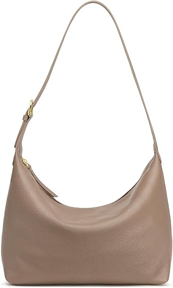 Kattee Meduim Leather Hobo bags for Women Soft, Genuine Leather Crossbody Handbags Shoulder Purse... | Amazon (US)