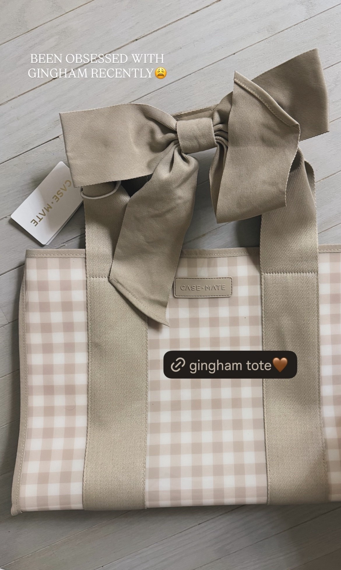 I’ve been obsessed with gingham lately and this jelly tote is so cute! Such a great gift idea! 

#LTKHoliday #LTKTravel #LTKGiftGuide