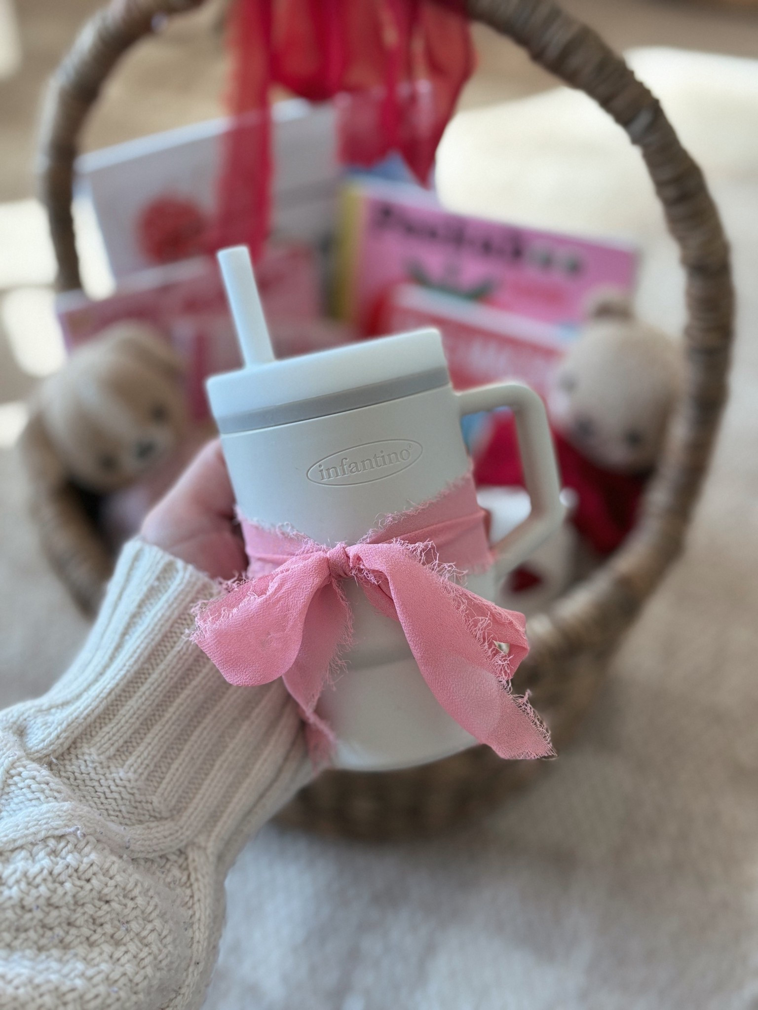 Mini Stanley for toddlers 🤍
A mini tumbler is such a fun and practical addition to a Valentine’s basket for toddlers. Cute, functional, and something they’ll use daily—perfect paired with books, pajamas, and a few festive treats for a basket that feels thoughtful and sweet.

Toddler Valentine’s basket ideas, Valentine’s basket for toddlers, toddler tumbler cup, mini tumbler for kids, Valentine’s gifts for toddlers, practical toddler gifts, neutral kids gifts, Valentine’s Day ideas for little ones

#LTKKids #LTKValentine #LTKBaby