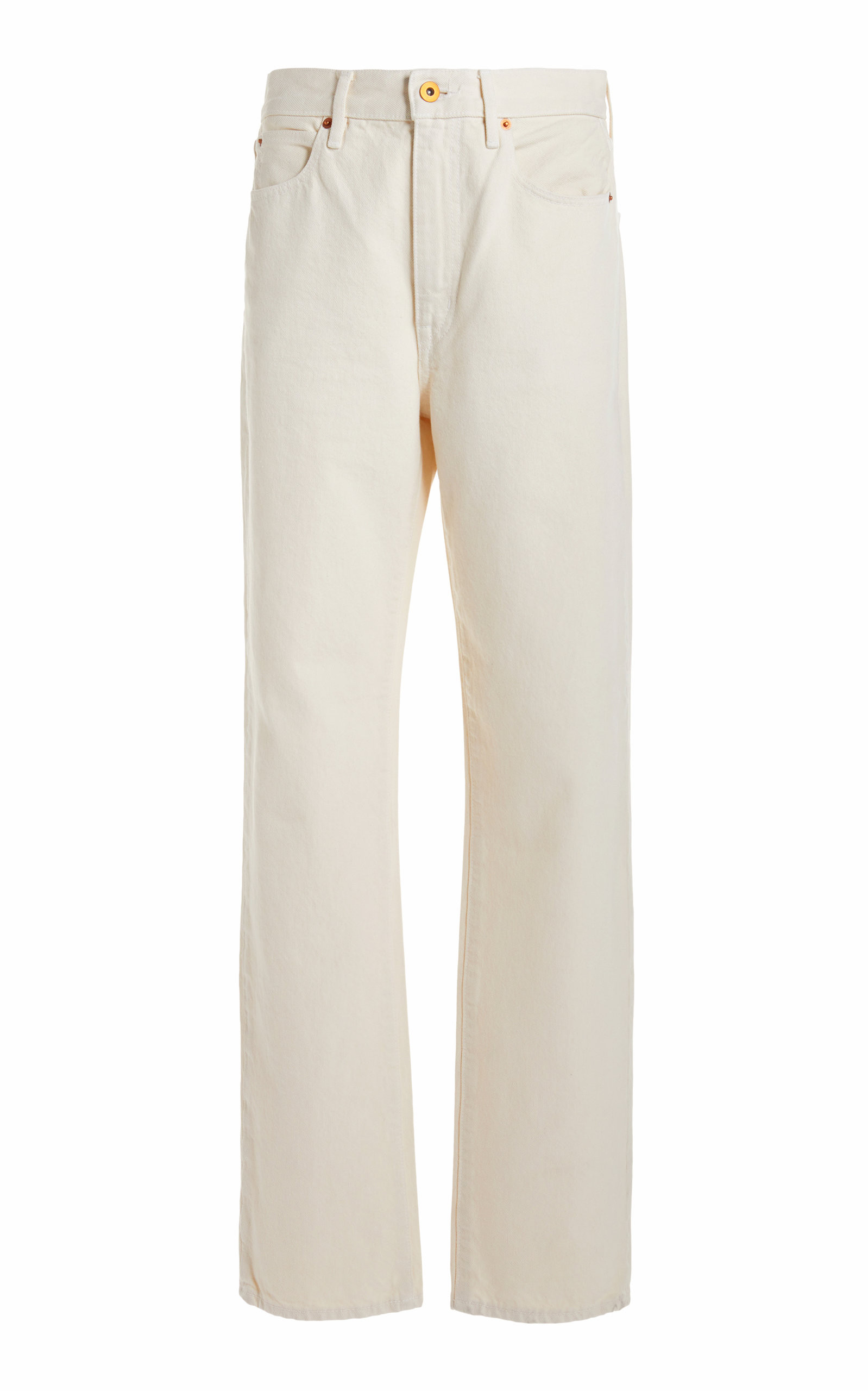 London Rigid High-Rise Straight-Leg Jeans | Moda Operandi (Global)