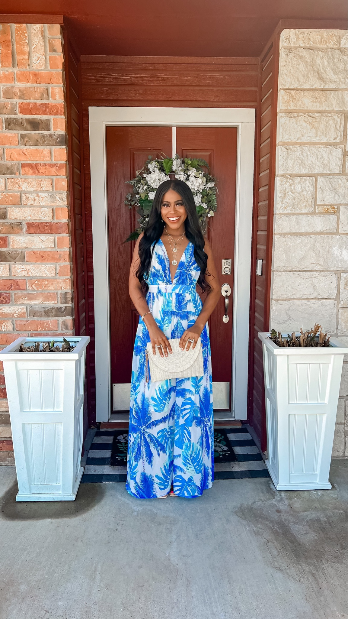 Dress: I am 5’4” wearing a small, criss cross back, adjustable shoulder straps and double lined. •Heels: I went with my normal size. 

#LTKunder100 #LTKstyletip #LTKFind