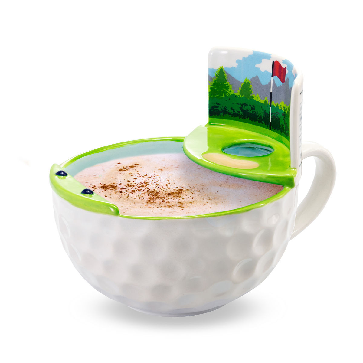 Golf Mug with a Green | UncommonGoods