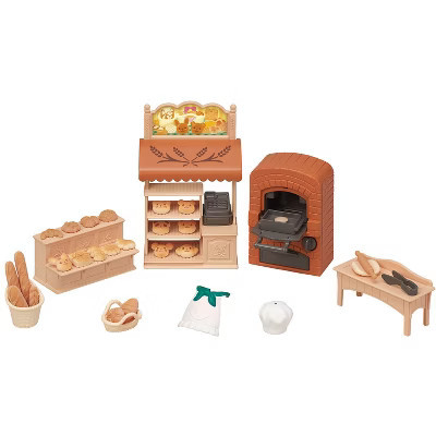 Calico Critters Bakery Shop Starter Set, Dollhouse Playset with Furniture and Accessories | Target