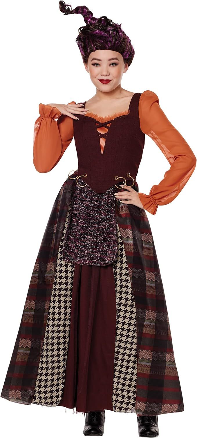 Spirit Halloween Tween Mary Sanderson Hocus Pocus Costume | OFFICIALLY LICENSED | Amazon (US)