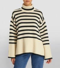 Wool-Cotton Striped Sweater | Harrods