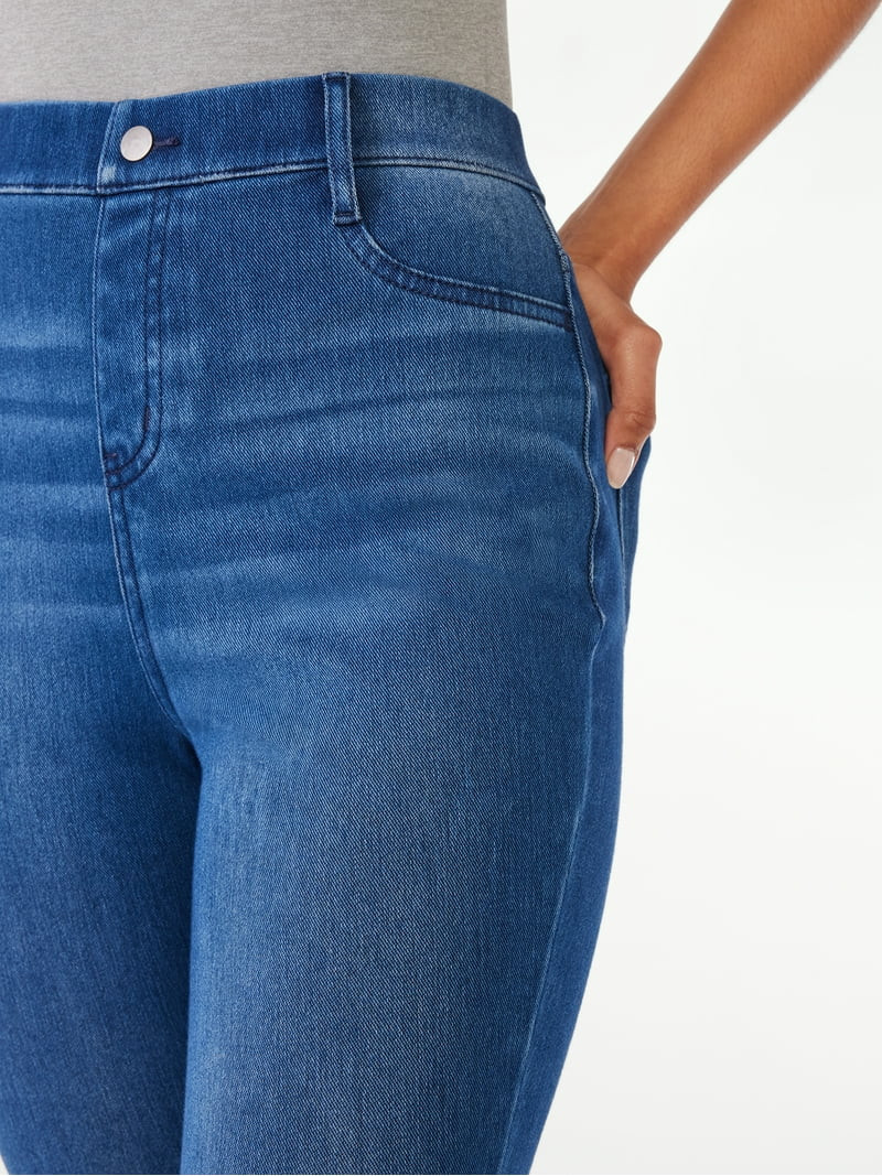 Time and Tru Women's High Rise Jeggings, 29" Inseam, Sizes XS-XXXL | Walmart (US)