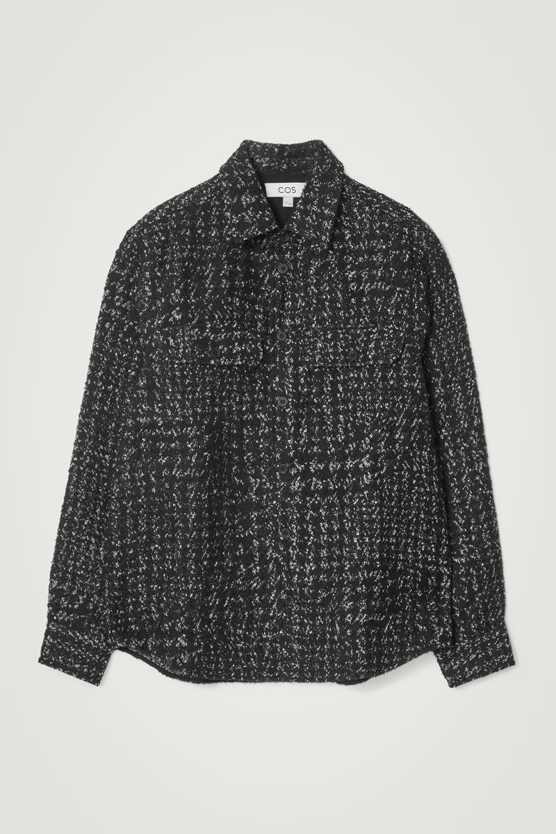 Bouclé-Hemdjacke Mit Hahnentrittmuster | COS (EU)