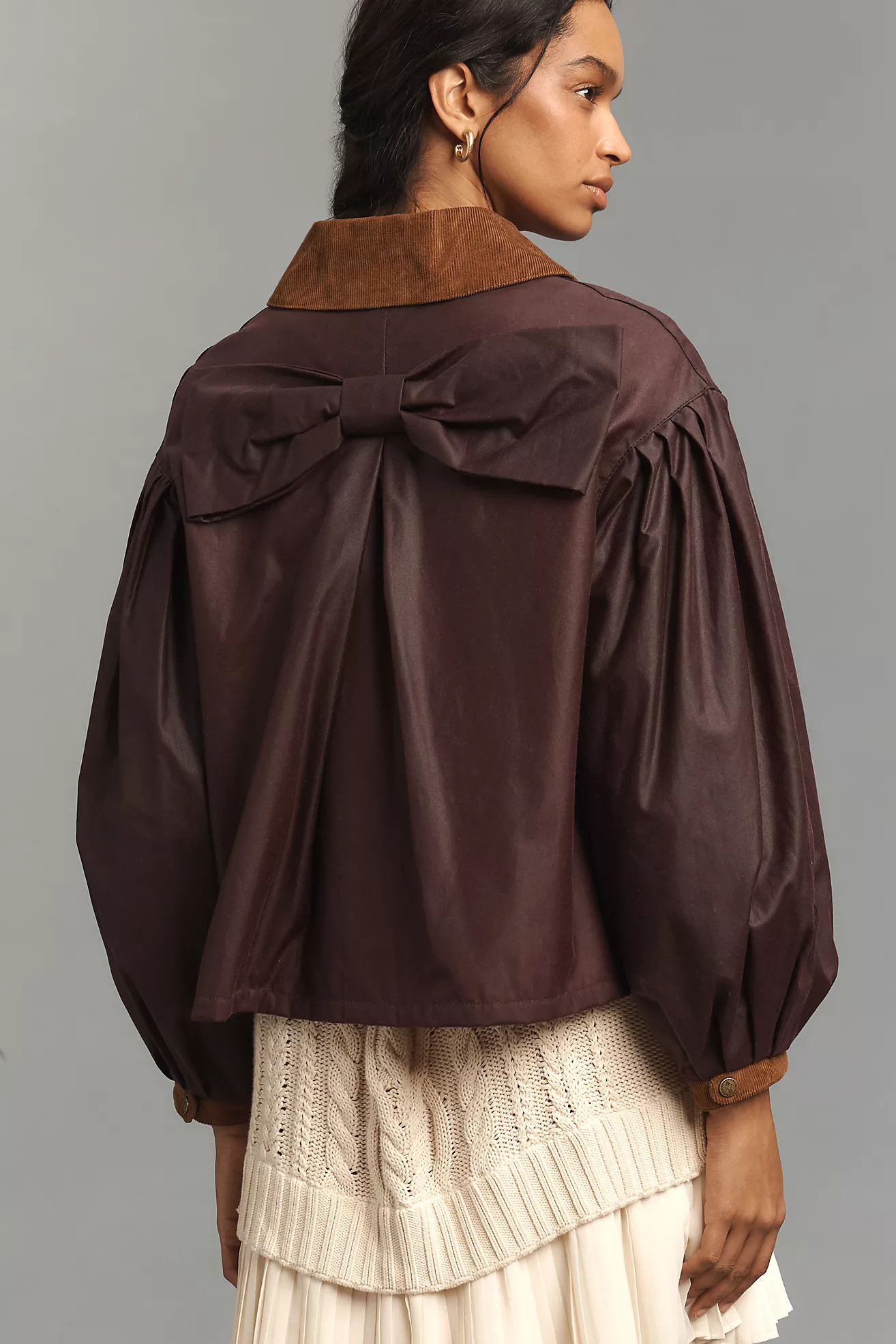 Barbour x Farm Rio Thais Waxed Jacket | Anthropologie (US)