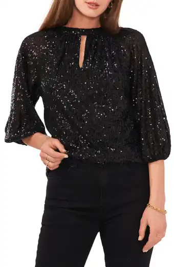 WAYF Sequin Shirt | Nordstrom | Nordstrom