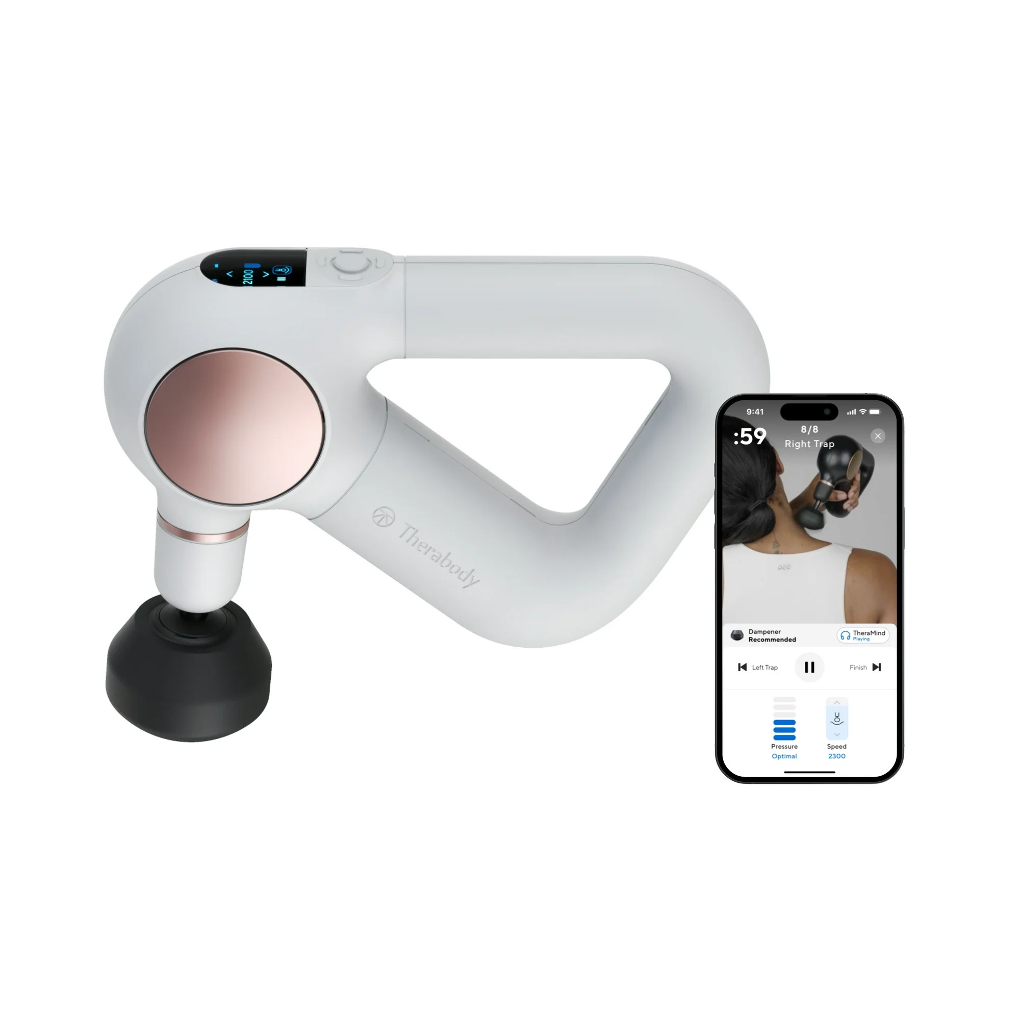 Theragun Sense Percussion Massage Gun - Deep Tissue Personal Massager with Preloaded Breathwork R... | Walmart (US)