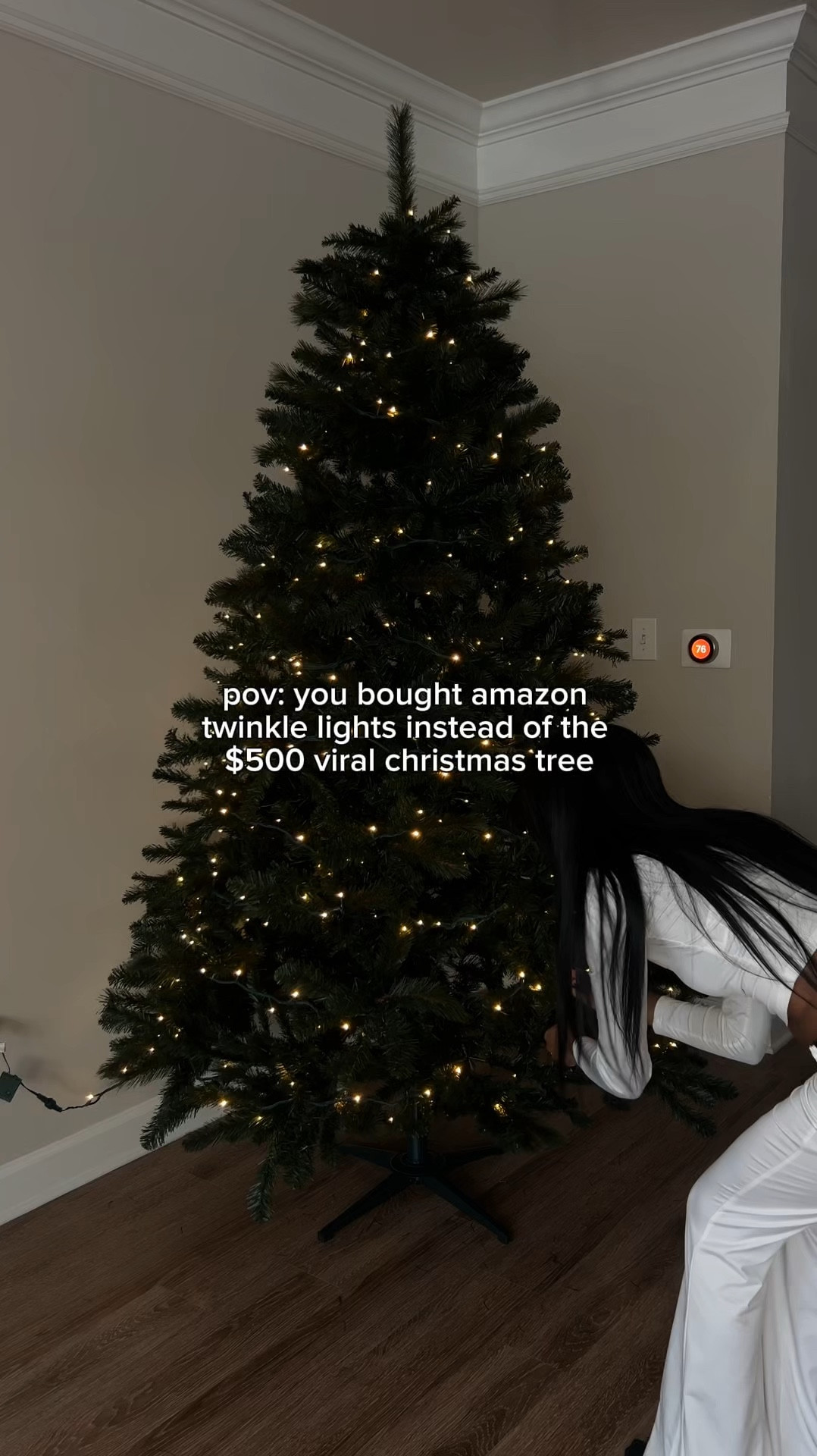 I added 1000 lights for just $25! You don’t need the viral twinkle tree, just twinkle lights! I can’t wait to finish decorating! 🎄🤍
♡
♡
♡
#viralchristmastree #christmasdecor #christmas #christmastok #christmas #amazon #twinklelights #cozyathome #christmastree #fyp #fypツ #christmastree #christmascountdown #christmastiktok